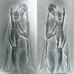 画像3: 【LALIQUE】ラリック  Vierge à l'enfant agenouillée聖母子像　