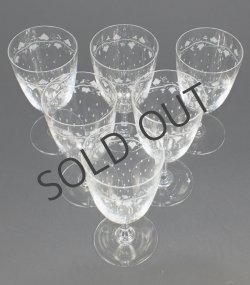 画像2: 【BACCARAT】バカラ 蔦文 ウォーターグラス6客