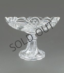 画像2: 【BACCARAT】バカラ　Serpentine高脚付きコンポート