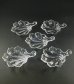 画像1: 【BACCARAT】バカラ　木の葉型小皿5客 (1)