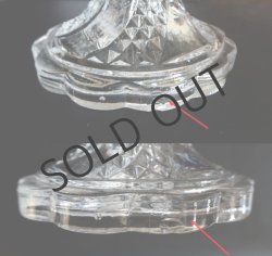 画像6: 【BACCARAT】バカラ　Serpentine高脚付きコンポート