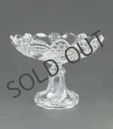 【BACCARAT】バカラ　Serpentine高脚付きコンポート