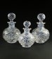 画像1: 【BACCARAT】バカラ　Rosaces multiples フラコン3点 (1)