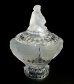 画像1: 【BACCARAT】バカラ　象と象使いの少年 蓋物 (1)