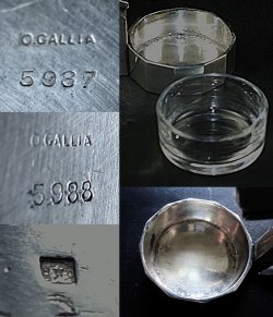 画像7: 【Christofle-GALLIA】クリストフル‐ガリア 　犬の塩入れRic et Rac