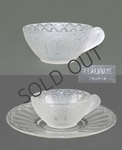 画像3: 【LALIQUE】ルネ・ラリック  JAFFA アイスクリームカップ2客