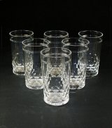 【BACCARAT】バカラ　カット7743番シャンパンゴブレ6客
