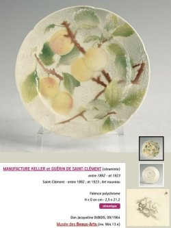 画像9: 【ST-CLEMENT】サン・クレモン　果実文中皿4種