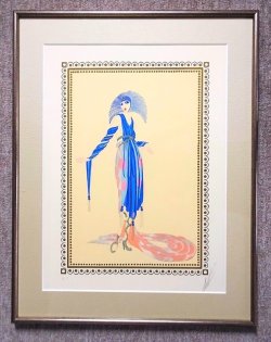 画像6: 【ERTE】エルテ『自惚れ女』リトグラフ版画