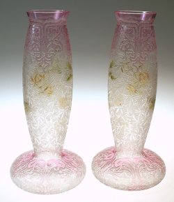 画像5: 【BACCARAT】バカラ　アール・ヌーヴォー花瓶一対