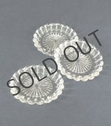 【BACCARAT】バカラ　キャラフ又はボトル敷き3個