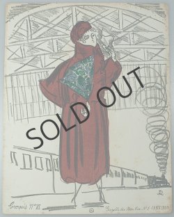 画像8: 【DUFY】ラウル・デュフィCroquis de Modes ファッション画集