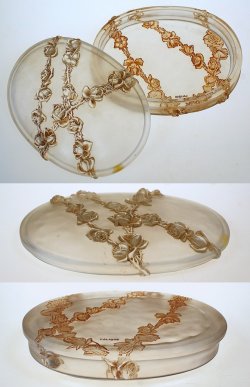 画像3: 【LALIQUE】ルネ・ラリック　Roses en Relief 蓋物