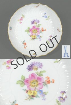 画像3: 【MEISSEN】マイセン　Neubrandenstein 花絵小皿6客