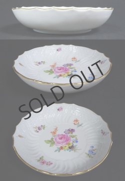 画像9: 【MEISSEN】マイセン　Neubrandenstein 花絵小皿6客