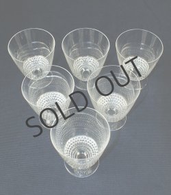 画像3: 【LALIQUE】ルネ・ラリック　NIPPON グラスH.9.2cm 6客