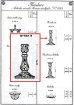 画像3: 【BACCARAT】バカラ　Rosaces multiples キャンドルスタンド (3)