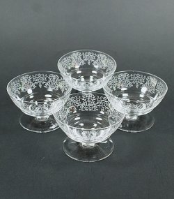 画像1: 【BACCARAT】バカラ　LULLI シャンパンクップ4客　