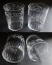 画像2:  鈴蘭文グラヴュールとカットの ゴブレ2客 (2)