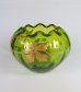 画像2: 【BACCARAT】バカラ　プラタナス文金彩緑色花瓶（球形） (2)