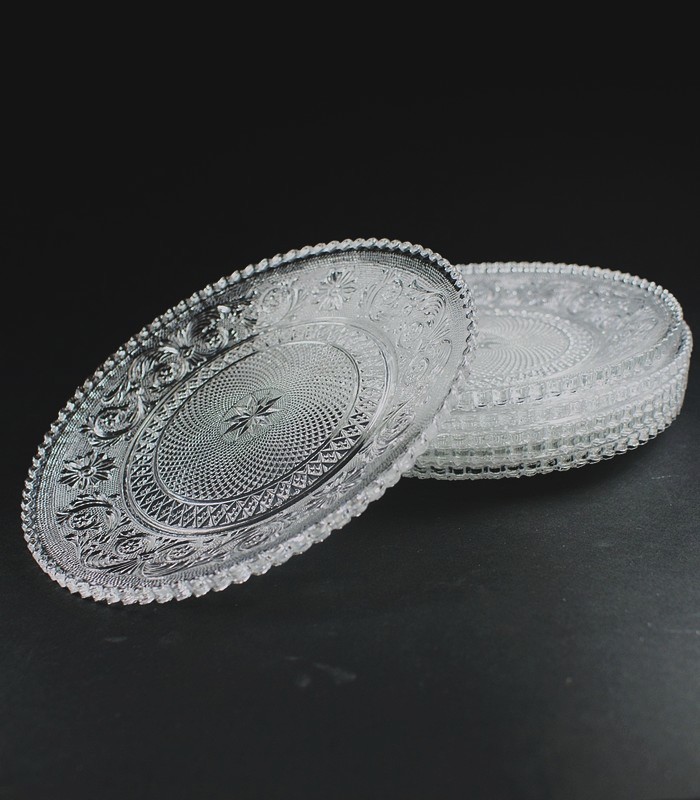 【BACCARAT】バカラ　ARABESQUE Φ20cm皿6枚組