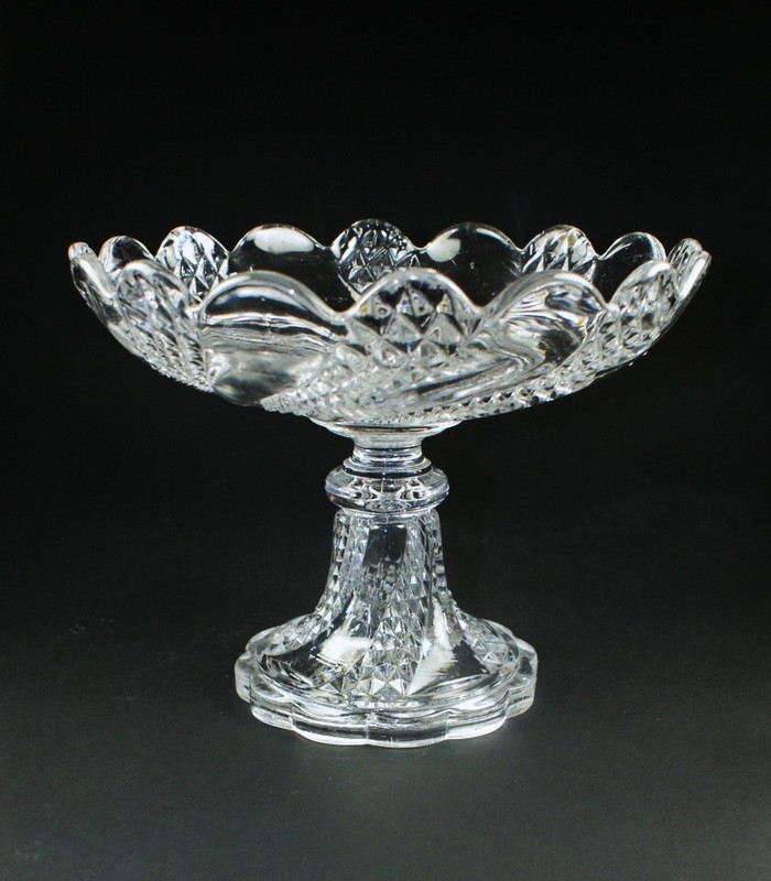 【BACCARAT】バカラ　Serpentine高脚付きコンポート