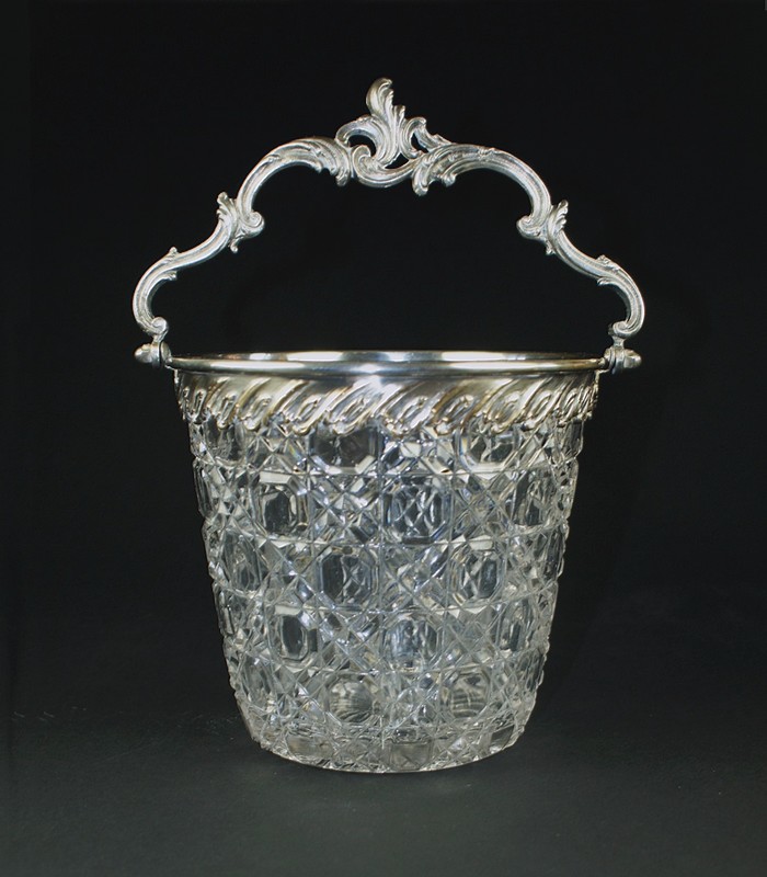 【BACCARAT】バカラ　八角籠目文アイスペール