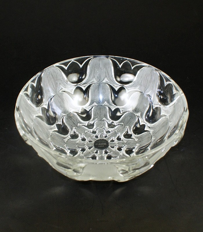 【LALIQUE】ルネ・ラリック　CAMPANULES 深鉢