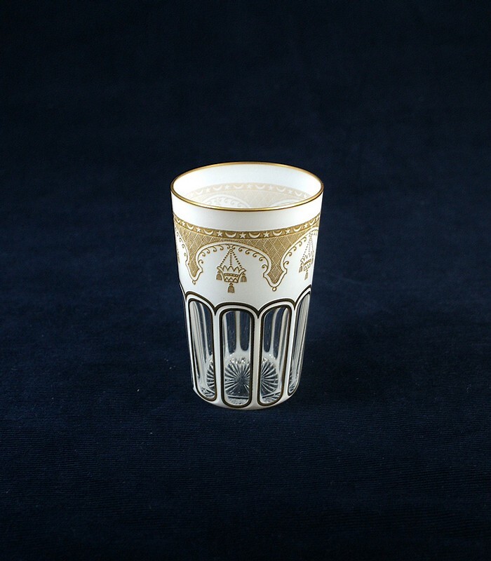 【BACCARAT】バカラ　オーヴァーレイのゴブレ