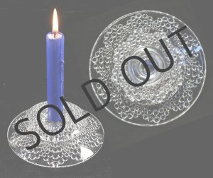 画像: 【LALIQUE】 キャンドルスタンド “SAINT-GALL”