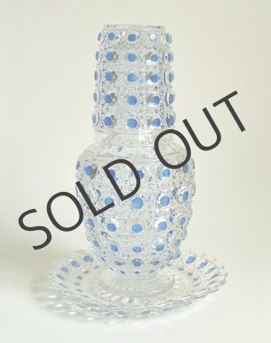 画像: 【BACCARAT】 水差しセット Diamants pierreries青