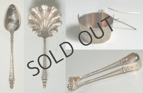 画像4: ヴェルメイユのティースプーンセット 19世紀末フランス (4)