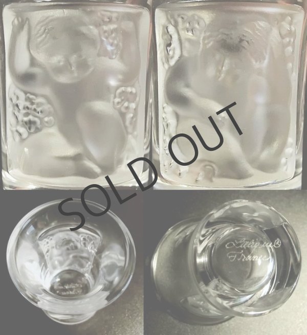 画像4: 【LALIQUE】ラリック　リキュールグラス"ENFANTS" 6客セット  (4)