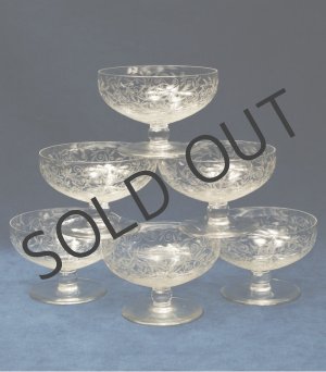 画像: 【BACCARAT】バカラ　GOLF JUAN シャンパンクップ6客