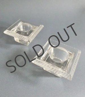 画像: 【LALIQUE】ラリック　キャンドルスタンド 一対　
