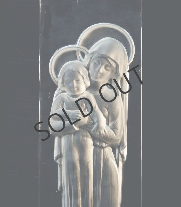 画像1: 【LALIQUE】ラリック　VIERGE A L'ENFANT 聖母子像　 (1)