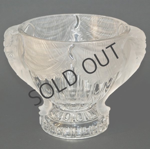 画像2: 【BACCARAT】バカラ　象と象使いの少年 蓋物 (2)