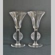 画像1: 【LALIQUE】ルネ・ラリック　OBERNAI グラス2客 (1)