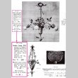 画像4: バラの花籠型4灯式シャンデリア (4)