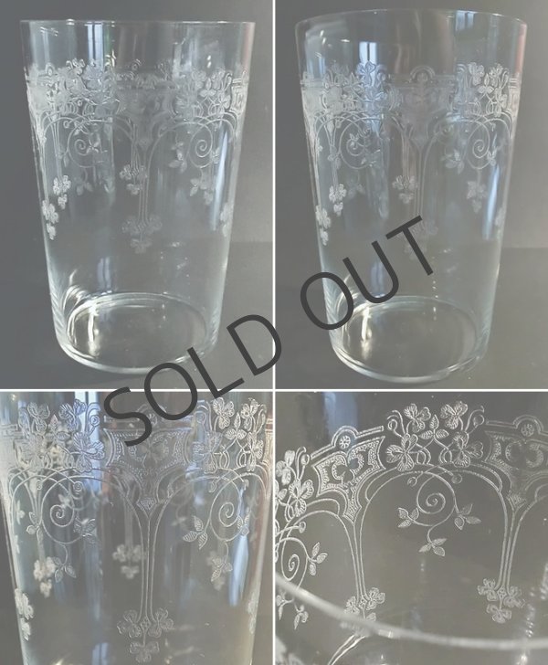 画像3: 【BACCARAT】バカラ　TRÈFLE 特大ゴブレ 2客 (3)