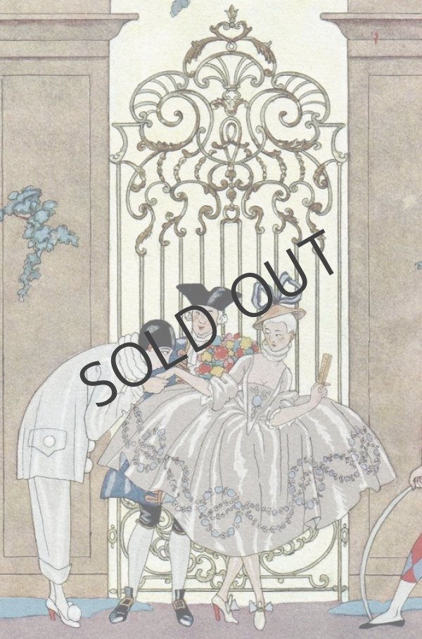 画像4: 【BARBIER】バルビエ オリジナル版画『艶なる宴』C (4)