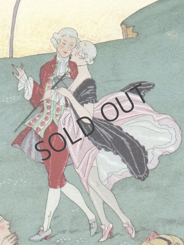 画像3: BARBIER】バルビエ　オリジナル版画『艶なる宴』A (3)