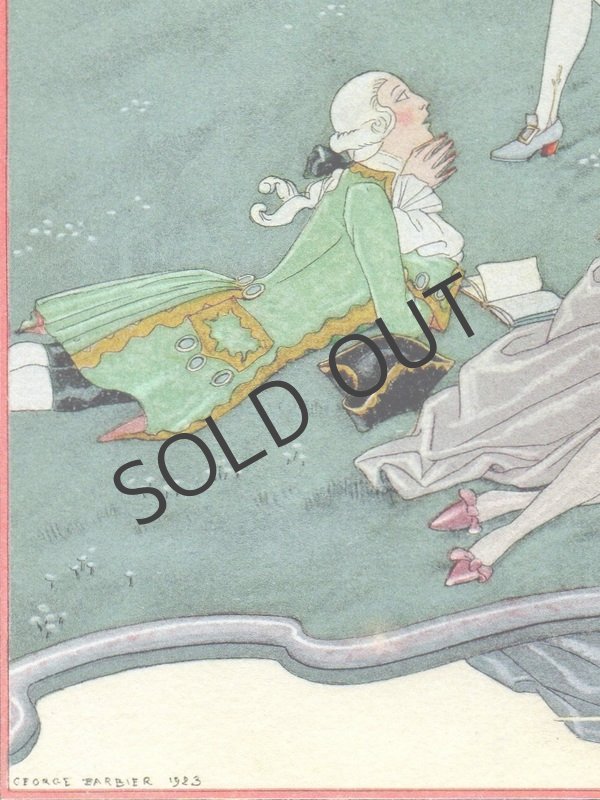 画像4: BARBIER】バルビエ　オリジナル版画『艶なる宴』A (4)