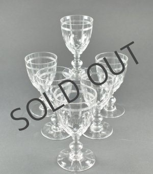 画像: 【BACCARAT】バカラ　カット7743番 グラス(小)6客