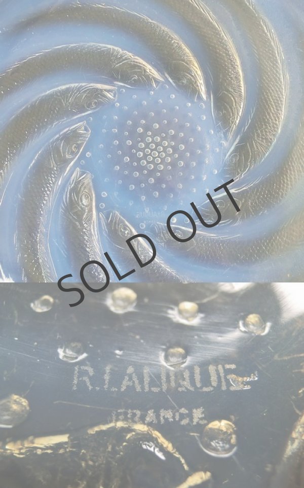画像4: 【LALIQUE】ルネ・ラリック　POISSONS浅鉢 (4)