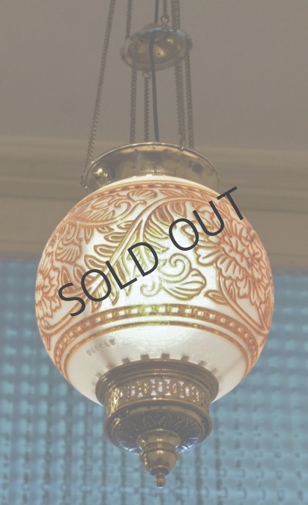 画像4: 【BACCARAT】バカラ　牡丹唐草文ランタン (4)