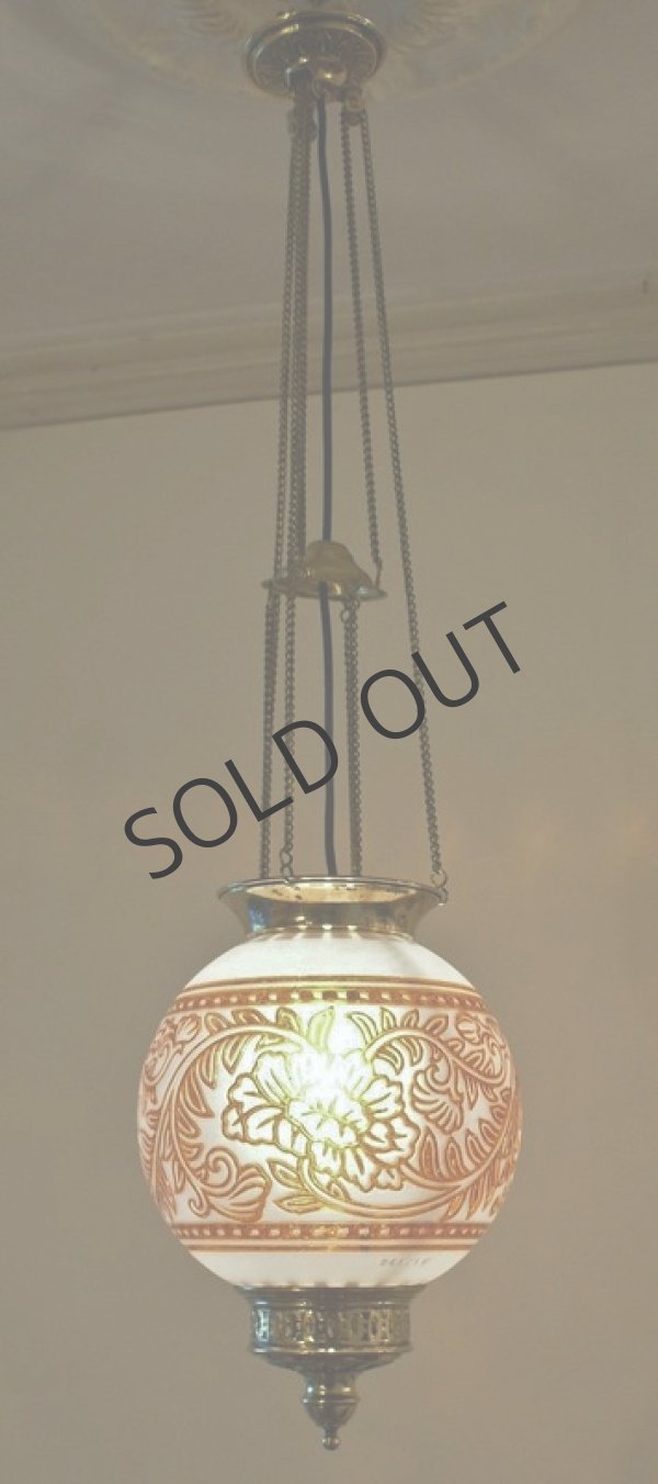 画像3: 【BACCARAT】バカラ　牡丹唐草文ランタン (3)