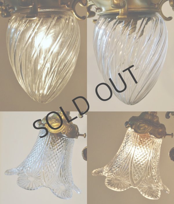 画像6: 【BACCARAT】バカラ　ルネッサンス風4灯式シャンデリア (6)