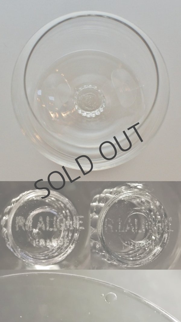 画像5: 【LALIQUE】ルネ・ラリック　KOBEデギュスタシオングラス2客 (5)