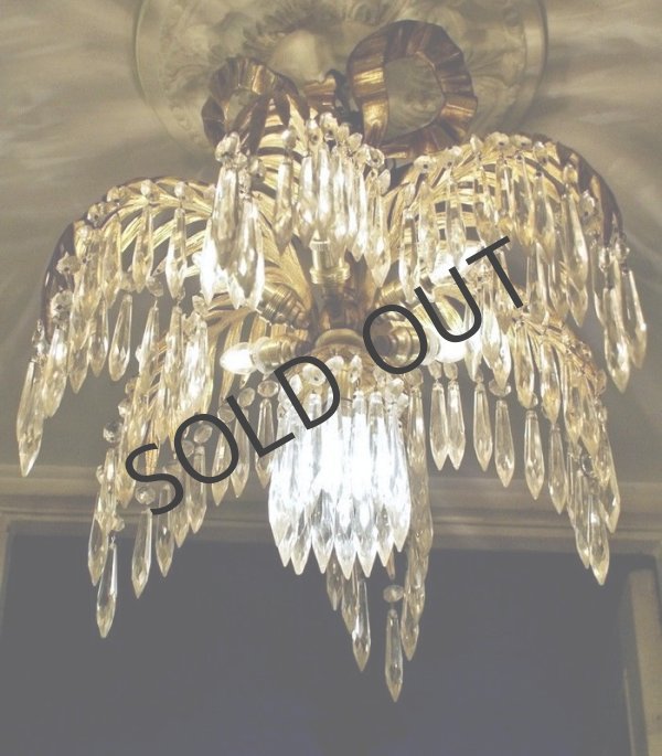 画像3: 椰子の木型7灯式シャンデリア (3)